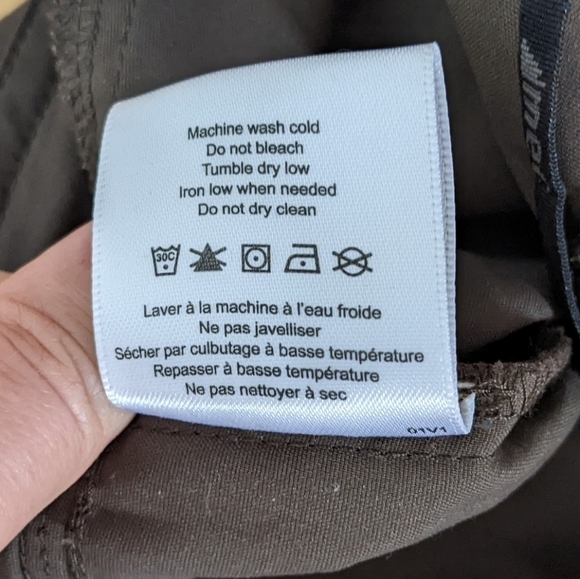 MEC hiking trail gorpcore skirt brown size 12 @P - Picture 7 of 13